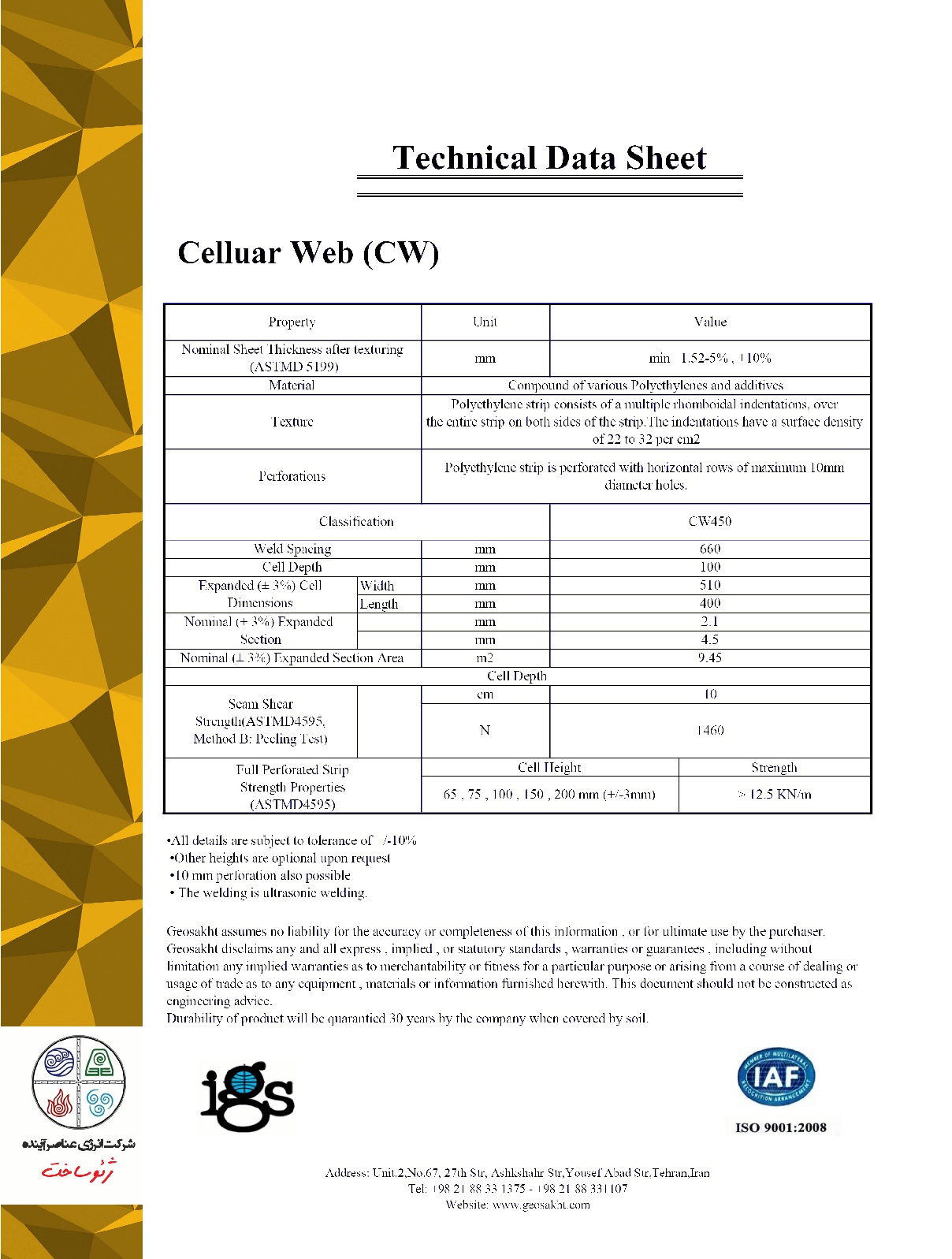 ژئوسل - انرژی عناصر آینده